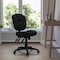 Flash Furniture Fabric Contemporary Chair, 18-1/4" to 21-1/2", Black Fabric GO-930F-BK-GG - alternate 7